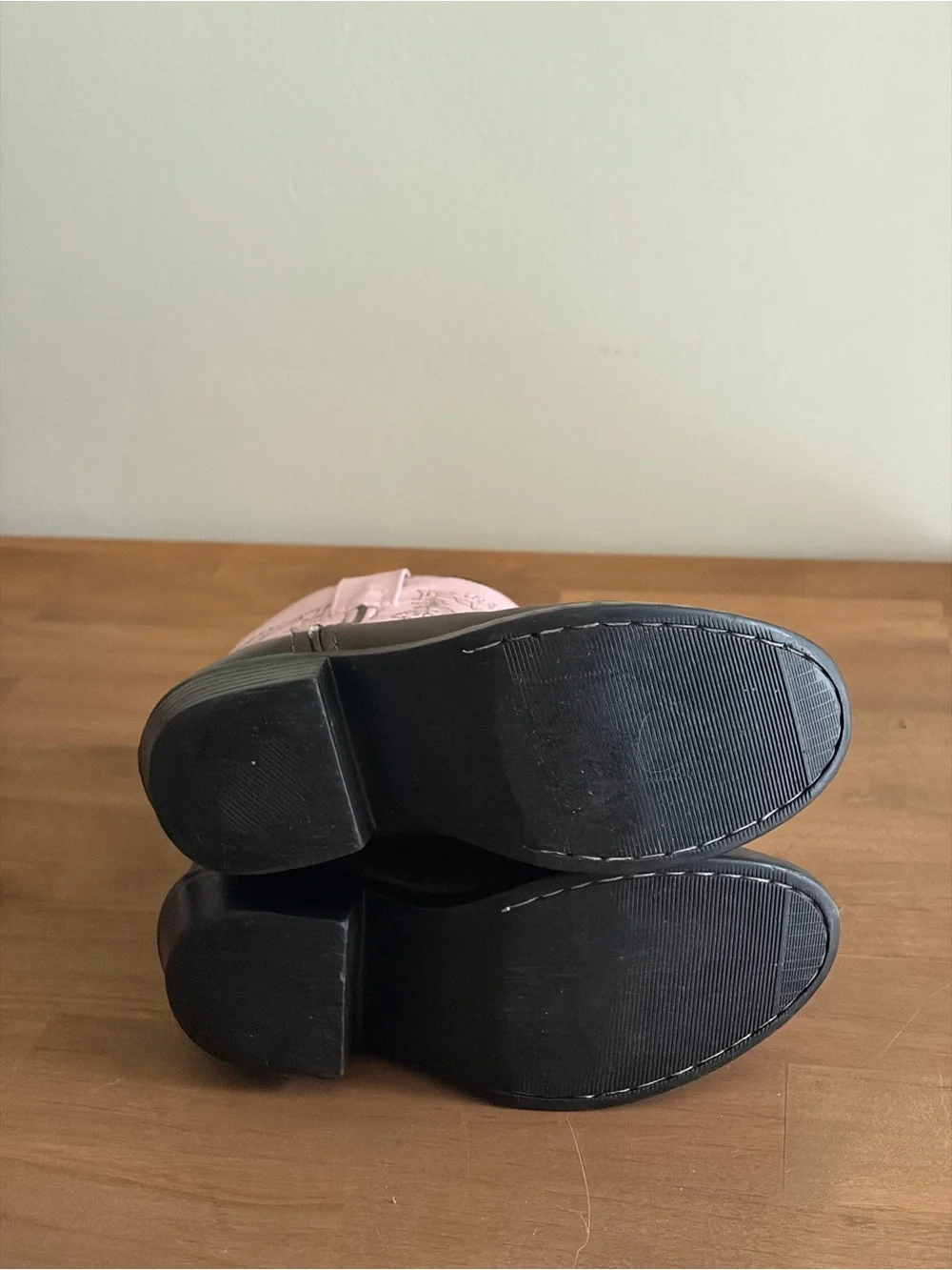 Smoky Mountain Brown & Pink Kids Girls Cowboy Western Boots Size 11
